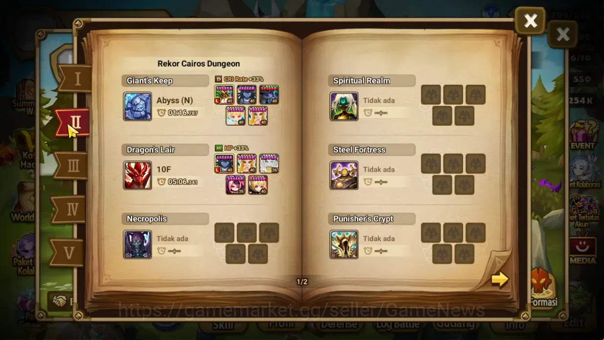 Summoners War: Sky Arena Accounts Starter GLOBAL Lv51|Starter 2LD[Dark Giselle,Light Ubel]|14Total NB5,7Total Ld 5