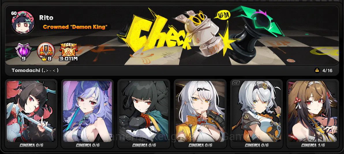 Zenless Zone Zero Accounts ASIA ENDGAME|17 Limit,3 PremTeam[(ShunguangM1,Miya image 2