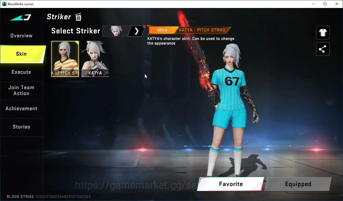 Blood Strike Accounts Collab Skin ASIA|EVO Lv3 M1887-Destroyer+3 ULTRA [PittchStrike Emma,katya,Nova]|5 4
