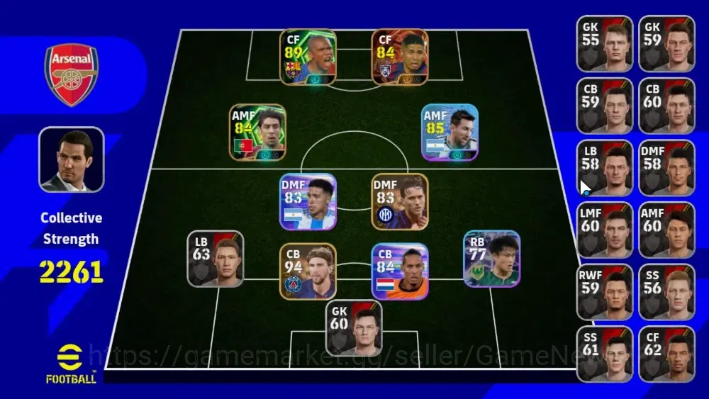 eFootball Accounts Legends & Iconic Players Android|Epic Samuel Eto'o,Rui Costa|Big Time Bergson 25 Oct'25|Show Time Lamine 1