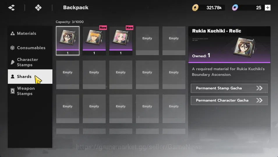 BLEACH: Soul Resonance Accounts Nuverse SEA|Starter 1 SSR ( Yoruichi ) +7 SR(Orihi image 5