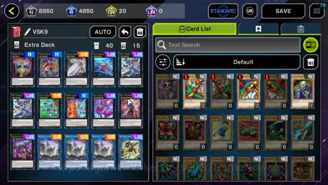 Yu-Gi-Oh! Master Duel Accounts Lv 18|20 Deck|VSK9,DracotailMaid,ElfNote,Kewl,Yumm image 13
