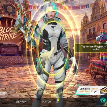 Blood Strike Accounts Starter Asia|Eternal Deagle-Scorpius+Ultra Melee Staff|Collab TokRev MCX,FN2K,Jack+Many Collab|18
