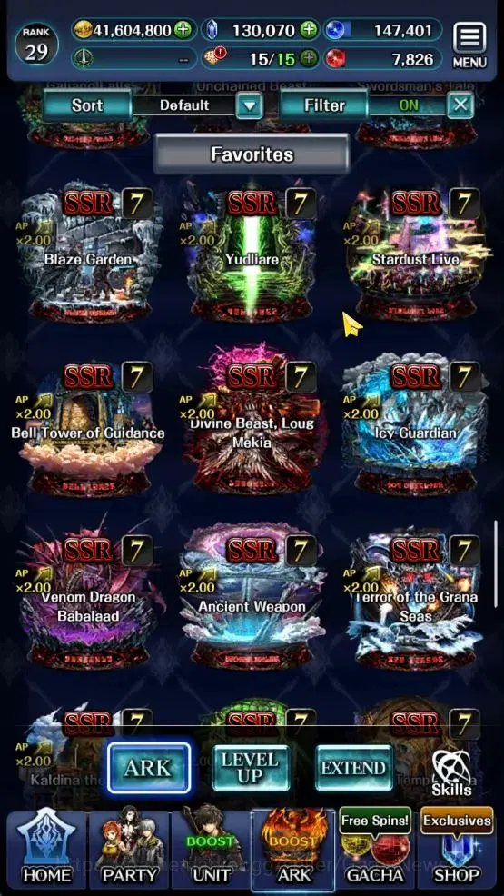 Last Cloudia Accounts GLOBAL|Rank 29|130K Crystal|Top Tier Unit [DL Jude image 10