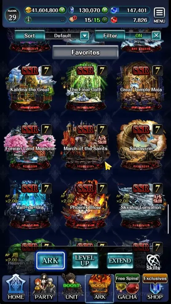 Last Cloudia Accounts GLOBAL|Rank 29|130K Crystal|Top Tier Unit [DL Jude image 11