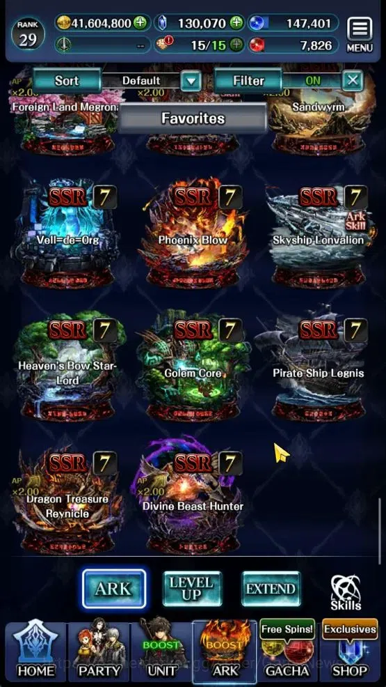 Last Cloudia Accounts GLOBAL|Rank 29|130K Crystal|Top Tier Unit [DL Jude image 12
