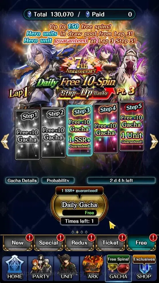 Last Cloudia Accounts GLOBAL|Rank 29|130K Crystal|Top Tier Unit [DL Jude image 15