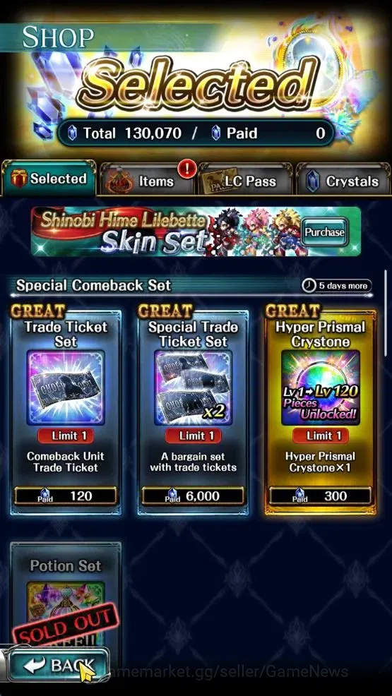 Last Cloudia Accounts GLOBAL|Rank 29|130K Crystal|Top Tier Unit [DL Jude image 16