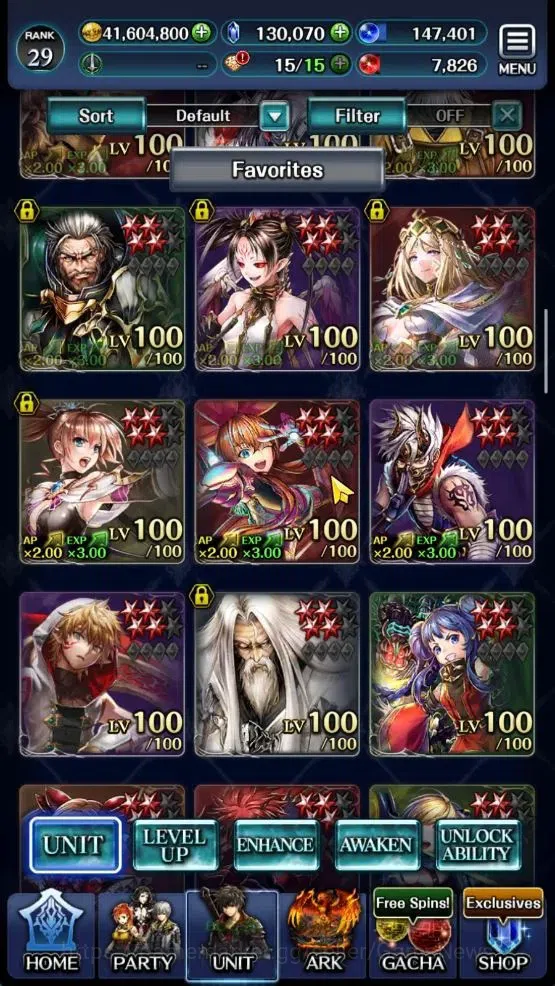 Last Cloudia Accounts GLOBAL|Rank 29|130K Crystal|Top Tier Unit [DL Jude image 2