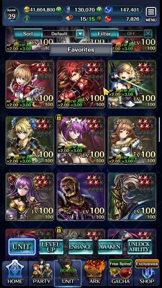 Last Cloudia Accounts GLOBAL|Rank 29|130K Crystal|Top Tier Unit [DL Jude image 3
