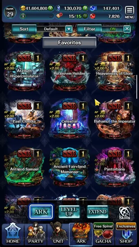 Last Cloudia Accounts GLOBAL|Rank 29|130K Crystal|Top Tier Unit [DL Jude image 7