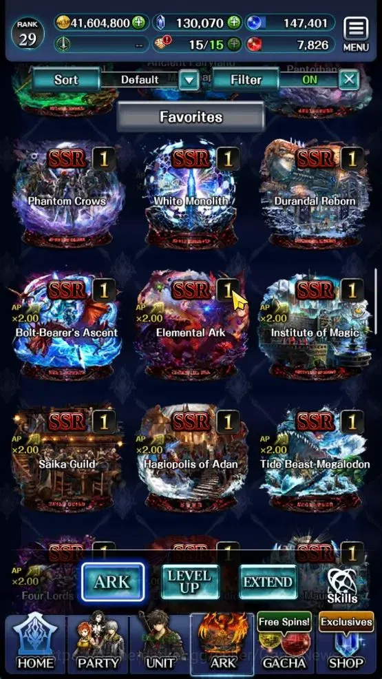 Last Cloudia Accounts GLOBAL|Rank 29|130K Crystal|Top Tier Unit [DL Jude image 8