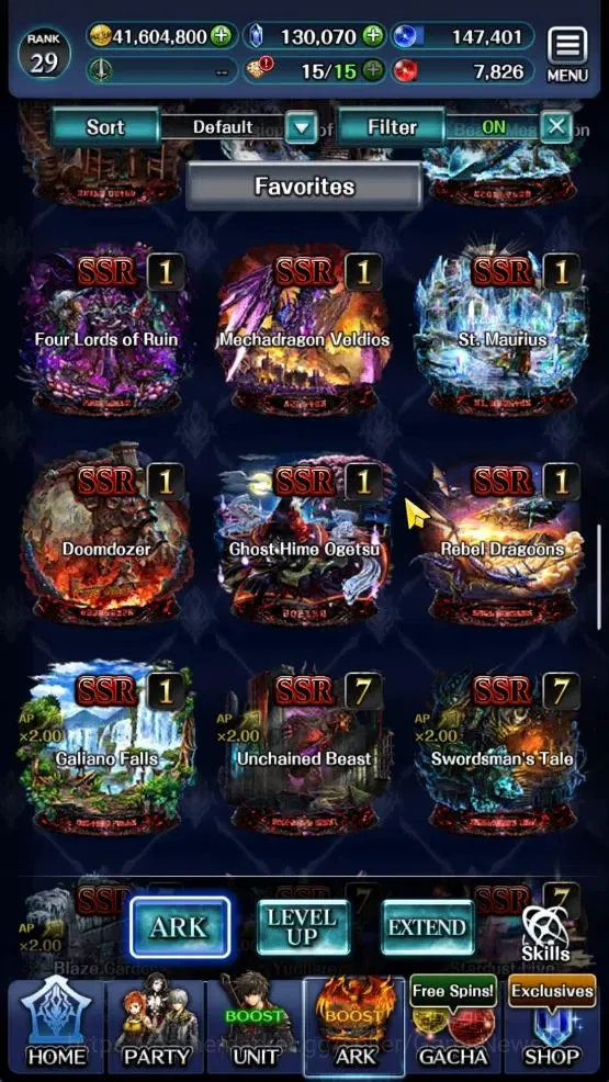 Last Cloudia Accounts GLOBAL|Rank 29|130K Crystal|Top Tier Unit [DL Jude image 9