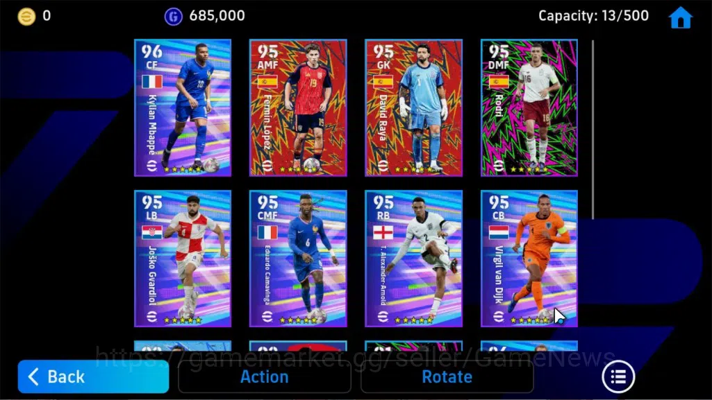 eFootball Accounts Legends & Iconic Players Android|BigTime Declan Rice,Epic S.Gerrard,Andriy S,ShowTime TFFC26 8