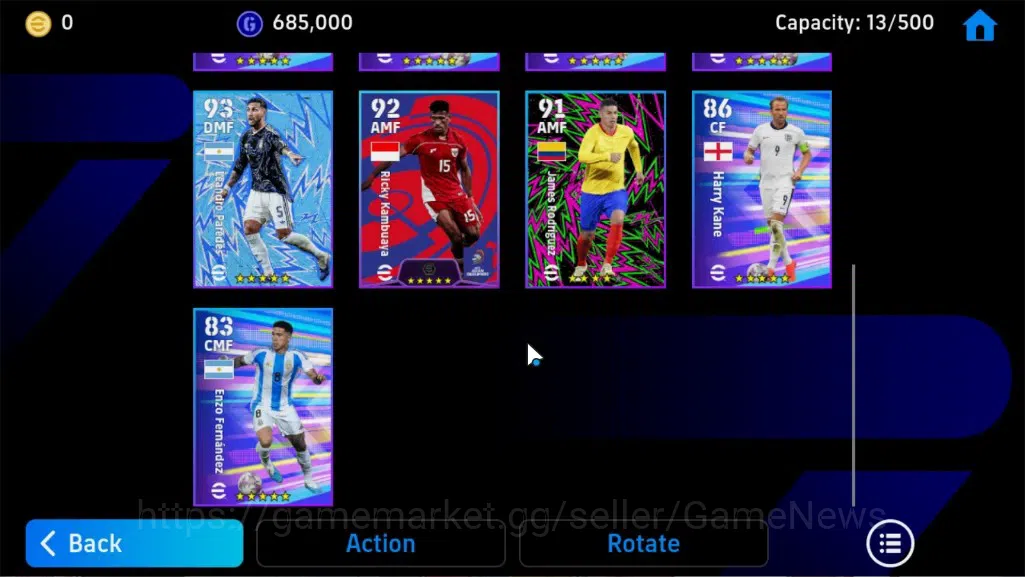 eFootball Accounts Legends & Iconic Players Android|BigTime Declan Rice,Epic S.Gerrard,Andriy S,ShowTime TFFC26 9