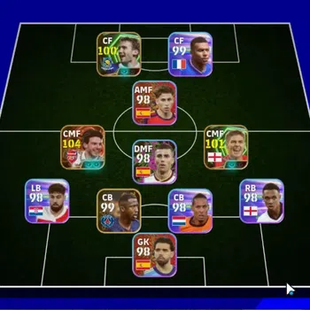 eFootball Accounts Legends & Iconic Players Android|BigTime Declan Rice,Epic S.Gerrard,Andriy S,ShowTime TFFC26