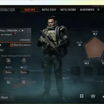 Arena Breakout High-End MOBILE Lvl 30 |SV 17,8M|CV 12,3M|MORE SKIN,UTOPIA  image 1