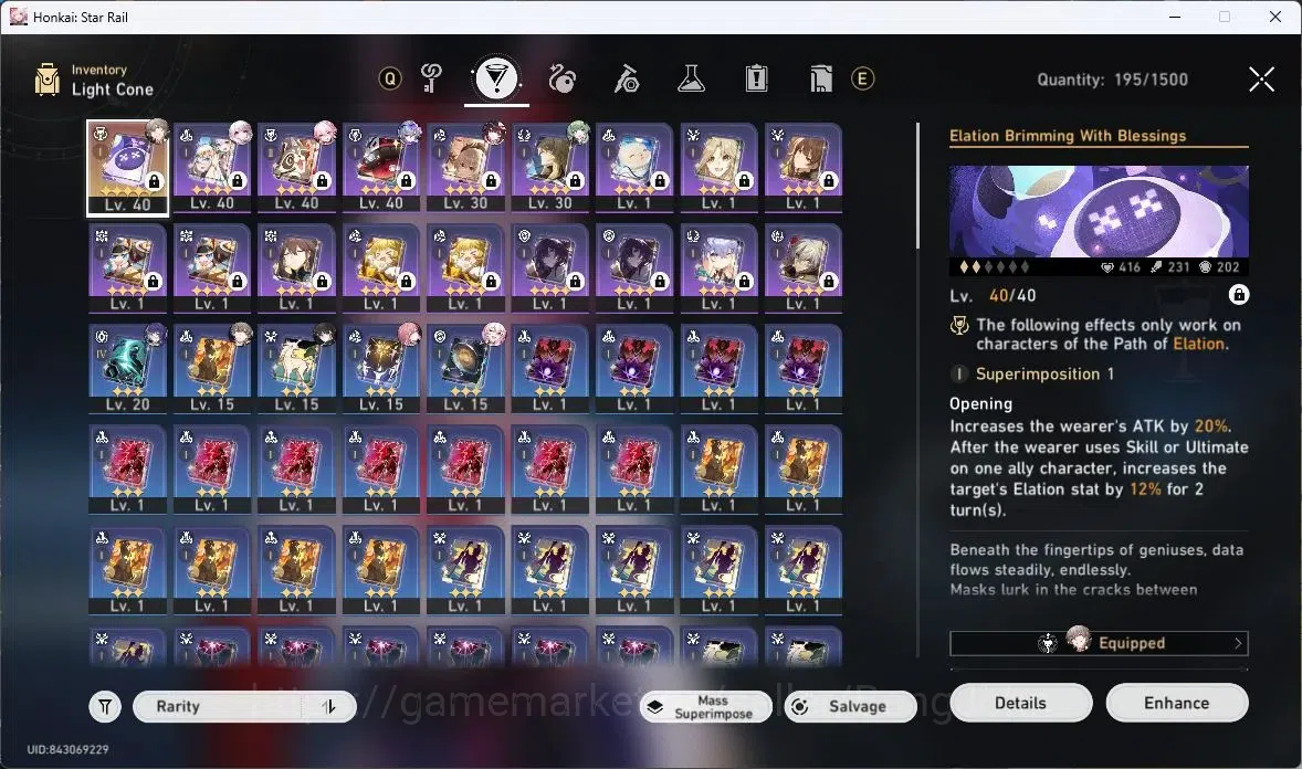 Honkai Star Rail Accounts ASIA | TL 28 | 4 LIMIT | SILVER WOLF | EVANESCIA | image 11