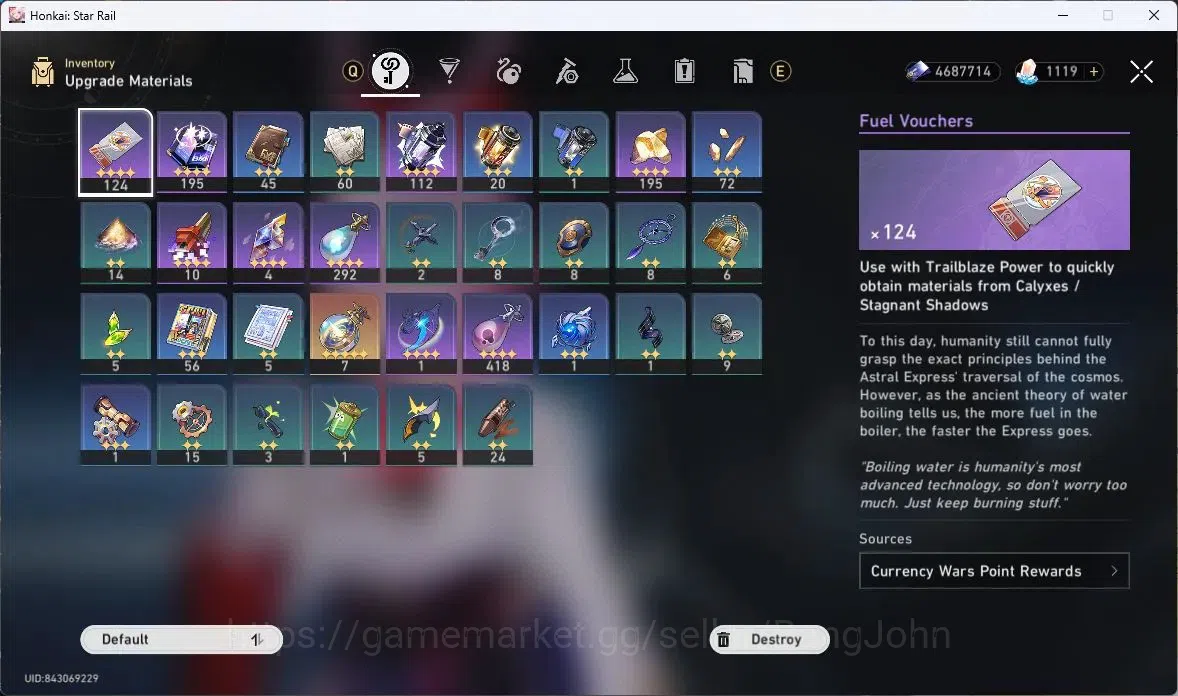 Honkai Star Rail Accounts ASIA | TL 28 | 4 LIMIT | SILVER WOLF | EVANESCIA | image 12