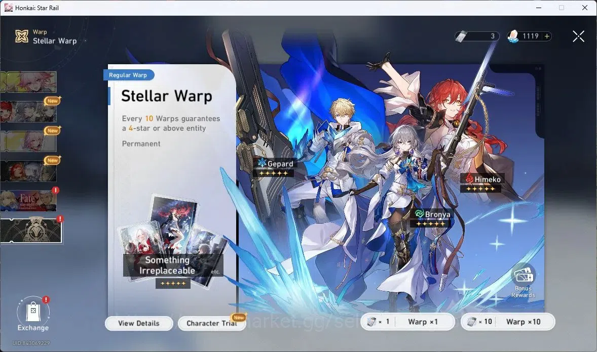 Honkai Star Rail Accounts ASIA | TL 28 | 4 LIMIT | SILVER WOLF | EVANESCIA | image 13