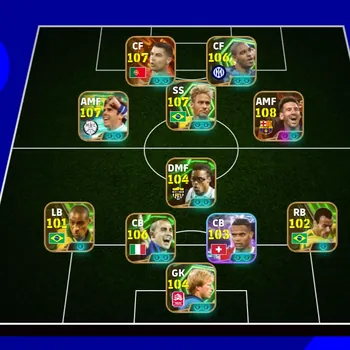 eFootball Accounts Legends & Iconic Players 9 MANAGER BOOSTER | COLECTIVE 3251+,BIG TIME LIONEL MESSI MSN x BIG TIME RONALDO