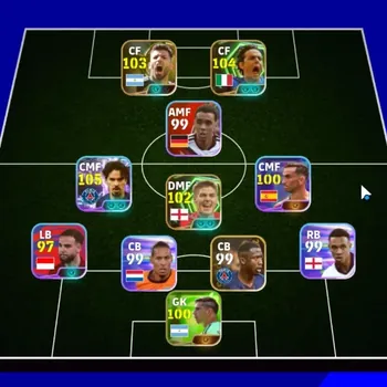 eFootball Accounts Legends & Iconic Players Android|Power 3104|Epic Filippo Inzaghi,Sergio Aguero,Steven Gerrard,Andriy|Show