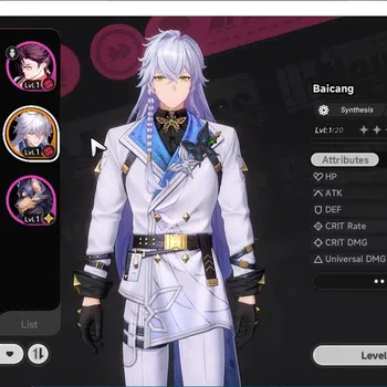 Neverness to Everness Accounts Global EU |HL 3| 4 SSR Baicang, Daffodill, Sakiri, image 1