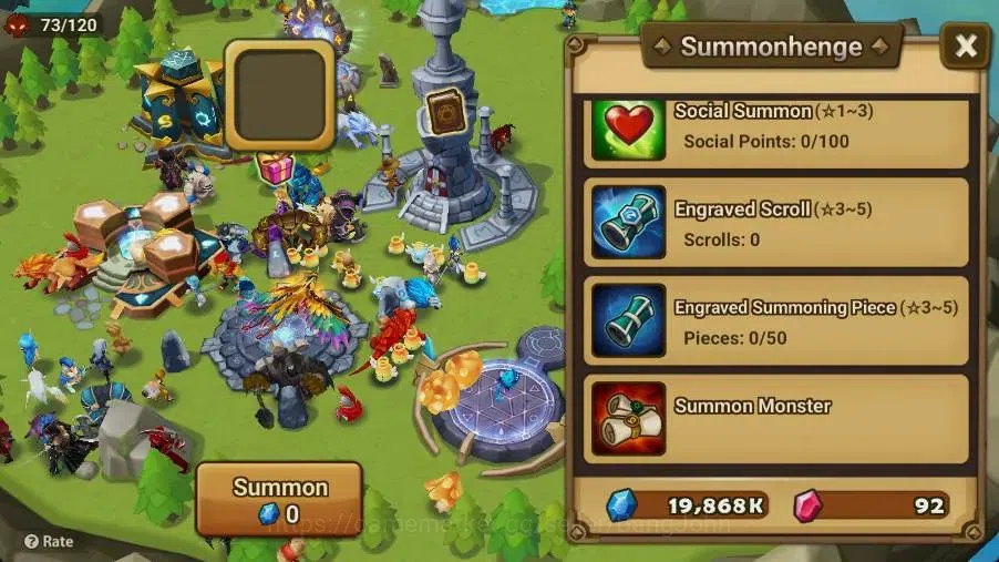 Summoners War: Sky Arena Accounts Starter GLOBAL | NB 5 TESHAR,Starter Gacha 115 12Y+160 11Y Scrool, 3 Legendary All 6