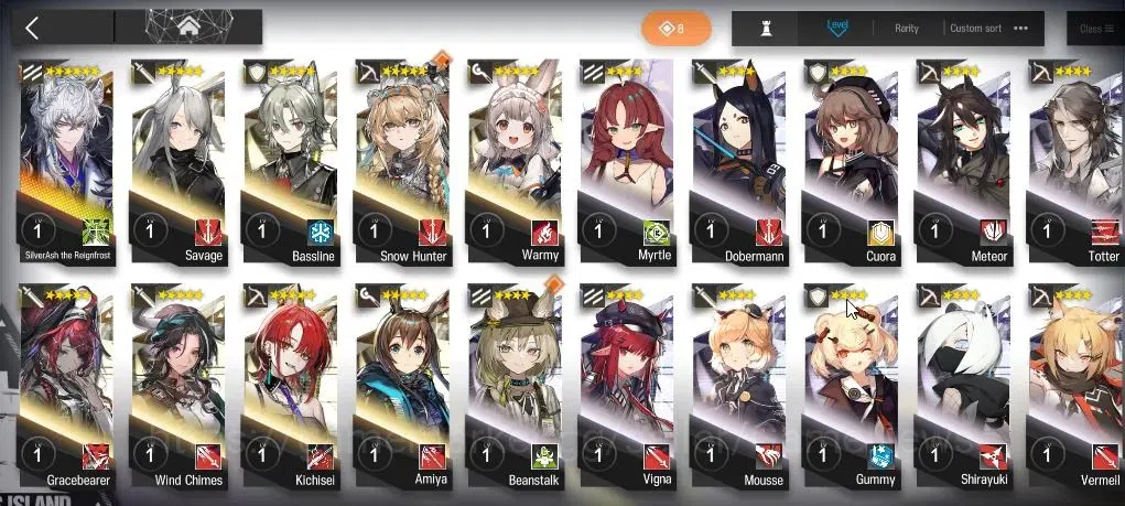 Arknights Accounts Starter Lv 1 | Fresh Starter | 1 Limited | SilverAsh the Reignfrost | 340 Orudum+Terminal 0-1 | Check SS 5