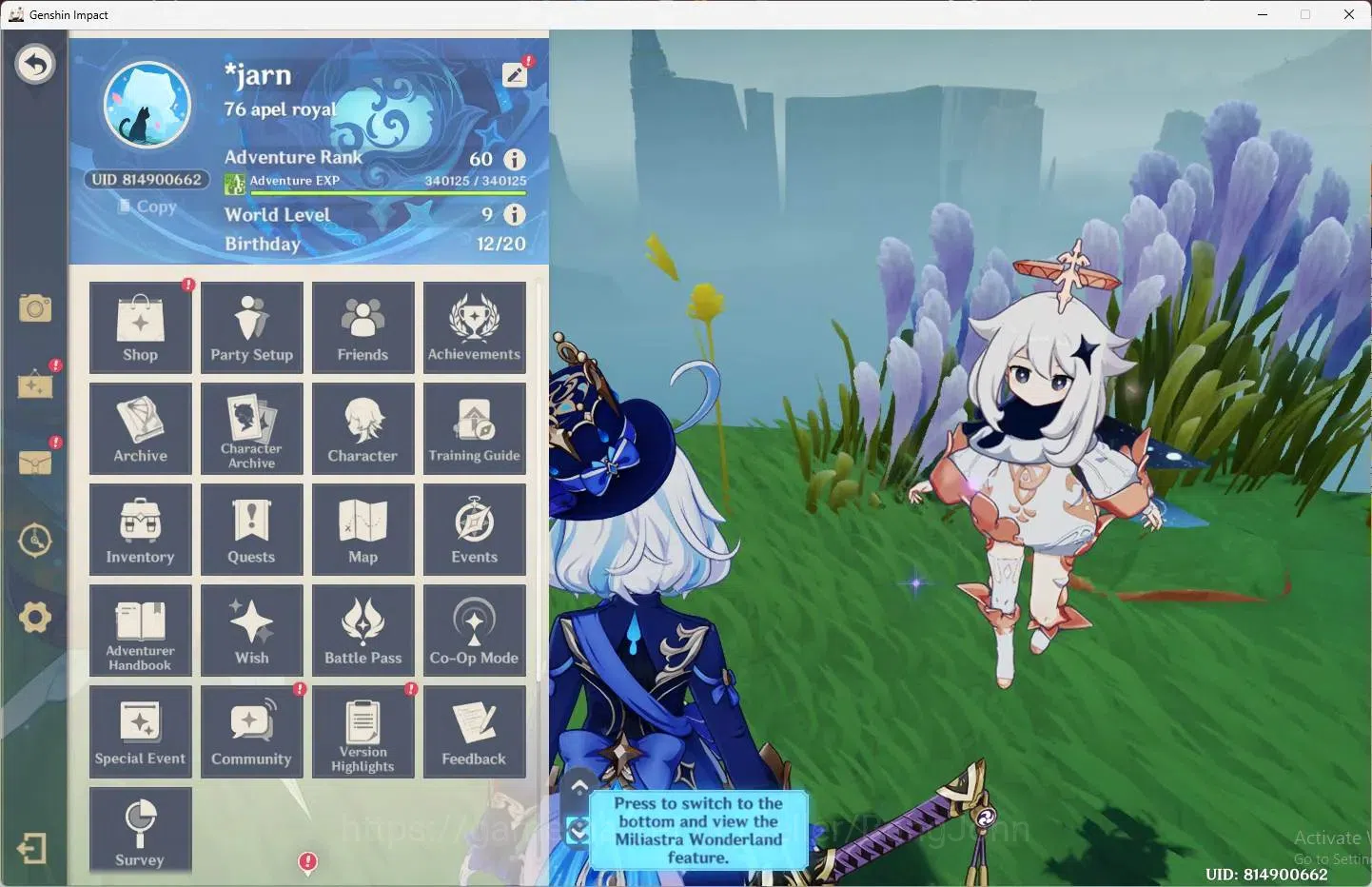 Genshin Impact Accounts ASIA | AR 60 | 15 Limit6Charstd (Arataki Itto,Furi image 1