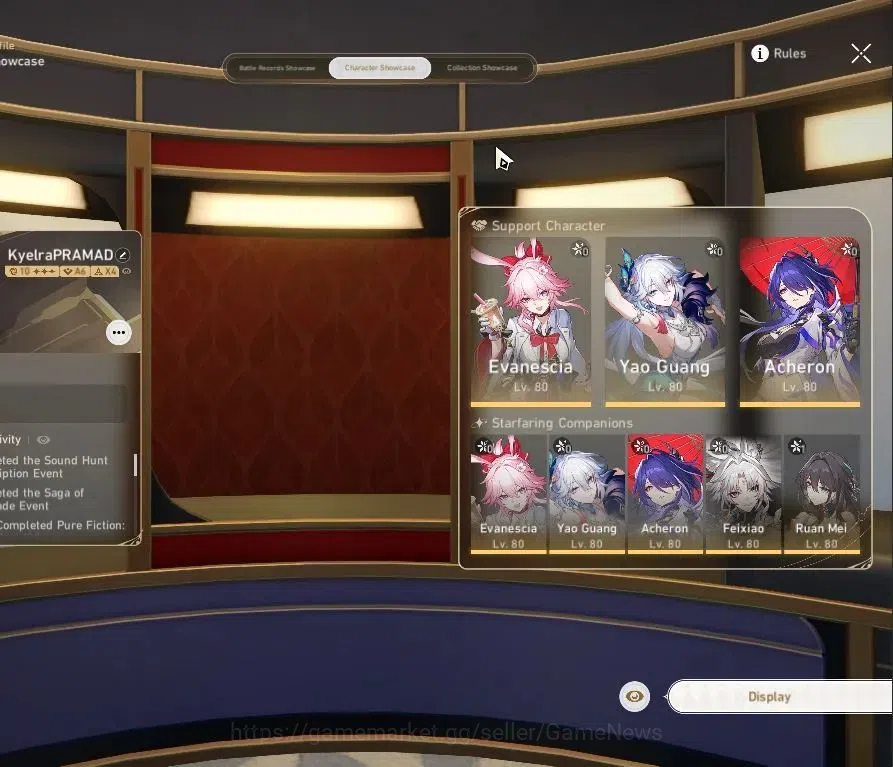 Honkai Star Rail Accounts Others Asia|TL 70|15 Limited|25 Pass +8,9k 2