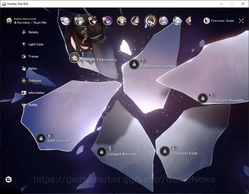 Honkai Star Rail Accounts Others Asia|TL 70|15 Limited|25 Pass +8,9k 6