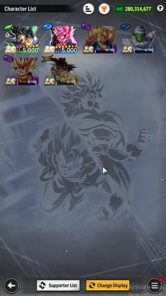Dragon Ball Legends Accounts 280M TotalPwr|LV159|4 UL+2 LR+16 LL|Broly Fury,SS image 4
