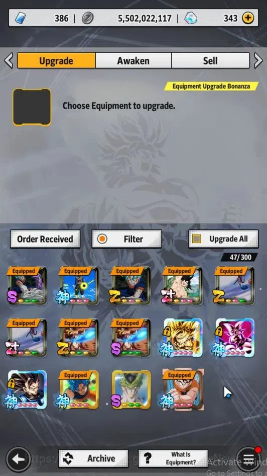Dragon Ball Legends Accounts 280M TotalPwr|LV159|4 UL+2 LR+16 LL|Broly Fury,SS image 7