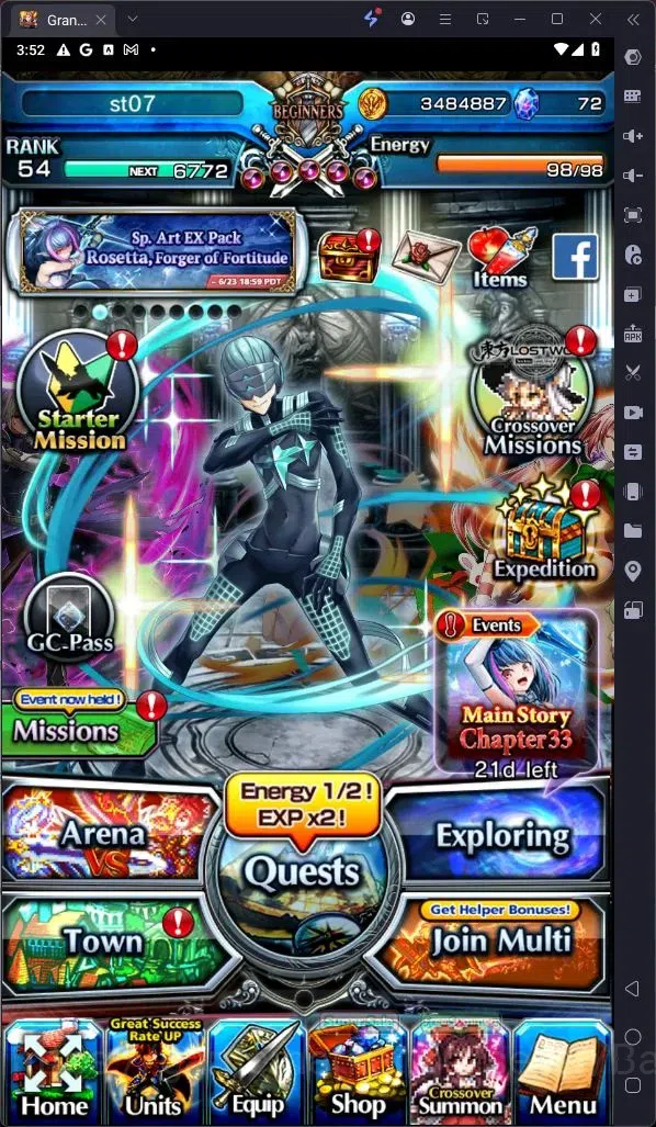 Grand Summoners Accounts Global | Rank 54 | Heart-Stealing Priscilla, Chloe image 4