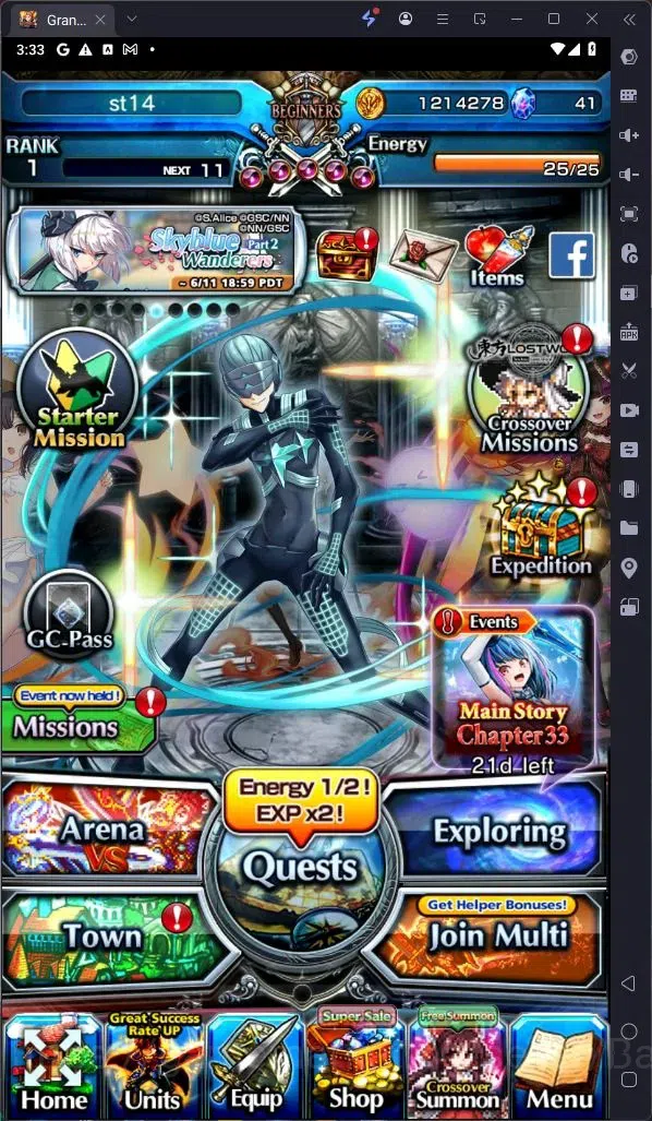 Grand Summoners Accounts Global | Rank 54 | Heart-Stealing Priscilla, Chloe image 5