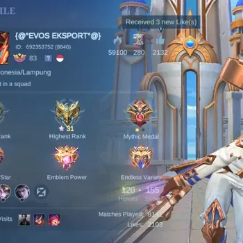 Mobile Legends: Bang Bang Accounts Collector Hero 120|Skin 155|Expert|Collector Natalia|Lbox Lesley|Lborn Granger|Epic
