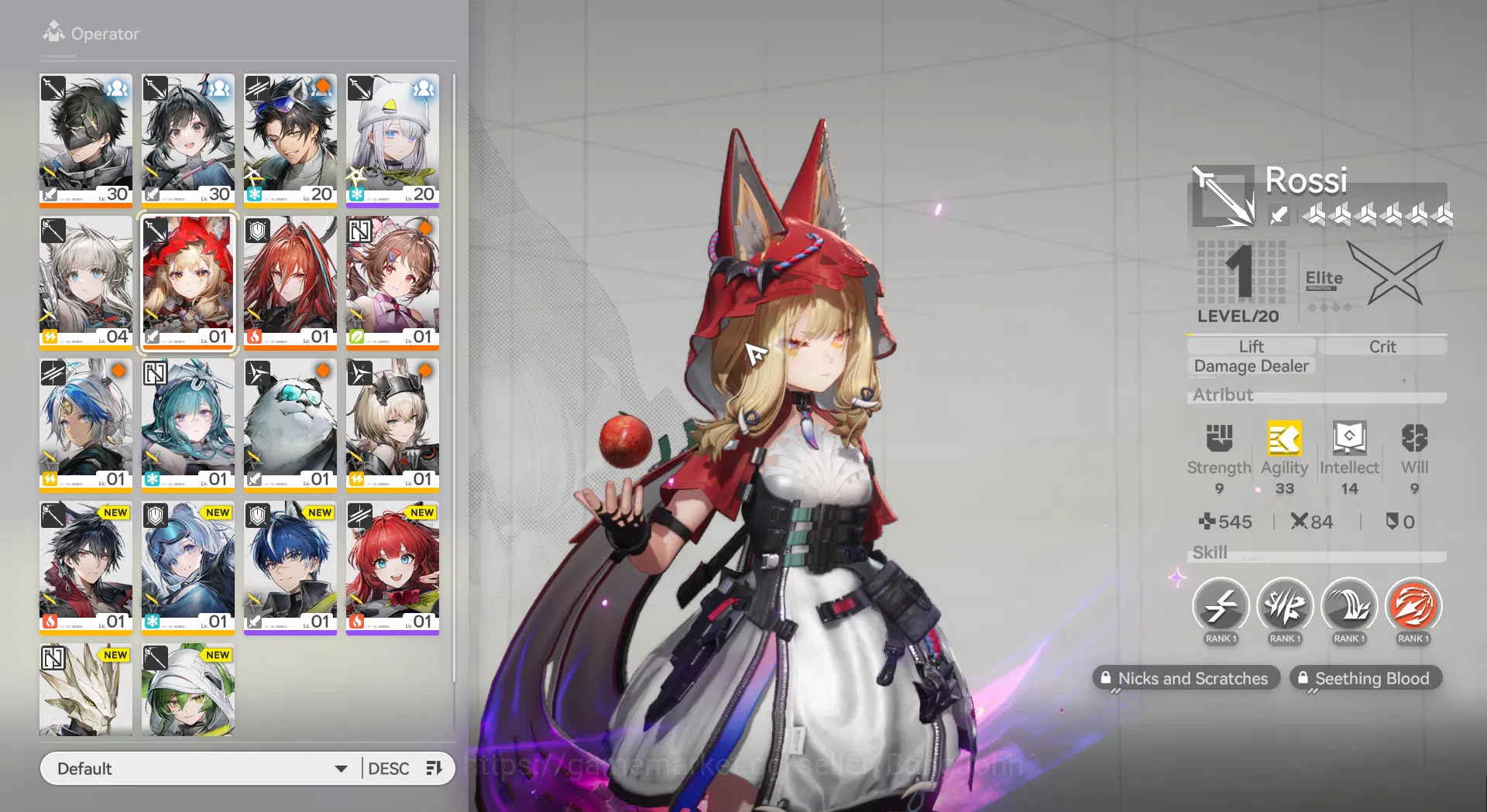 Arknights: Endfield Accounts ASIA | Starter Rossi, Ember, Arderlia | MC Male | AKE247B | 11