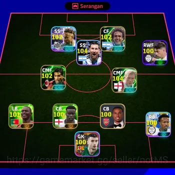 eFootball Accounts Others Collective Power 3145 | Shotime and Epic SQUAD