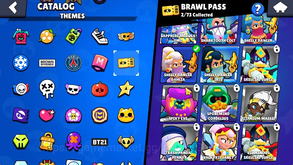 Brawl Stars Accounts 1079 Trophy|17 Brawler 2 Max (Shade,Jae-Yong)|1 Mythic(Gridiron Otis),2 Epic(Guard Rico,Shelly Dancer 17