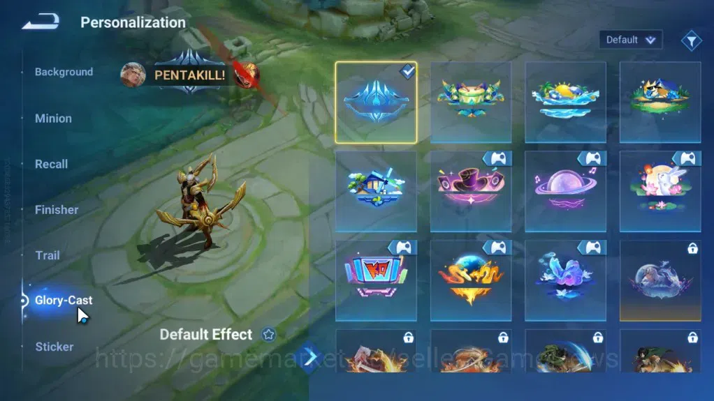 Honor of Kings Accounts Rare Skin Hero 107 Skin 69|Legend Yao,Zilong,Lam,KIC Luna,GM Gan&Mo,Collab AoT Mayene,Heino,14 11