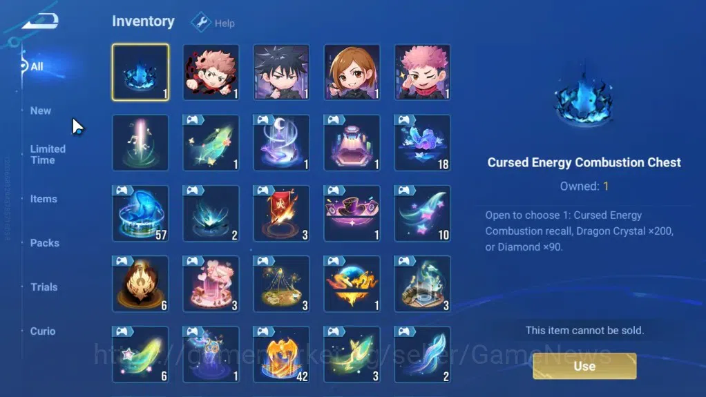 Honor of Kings Accounts Rare Skin Hero 107 Skin 69|Legend Yao,Zilong,Lam,KIC Luna,GM Gan&Mo,Collab AoT Mayene,Heino,14 14