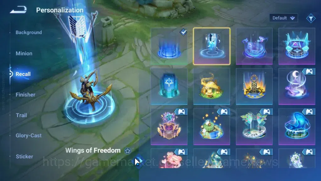 Honor of Kings Accounts Rare Skin Hero 107 Skin 69|Legend Yao,Zilong,Lam,KIC Luna,GM Gan&Mo,Collab AoT Mayene,Heino,14 8