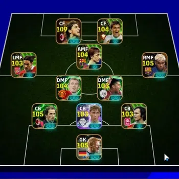 eFootball Accounts Legends & Iconic Players Android|Big Time Zlatan Ibrahimovic|26Epic Oliver Kahn X Tsubasa,Franco