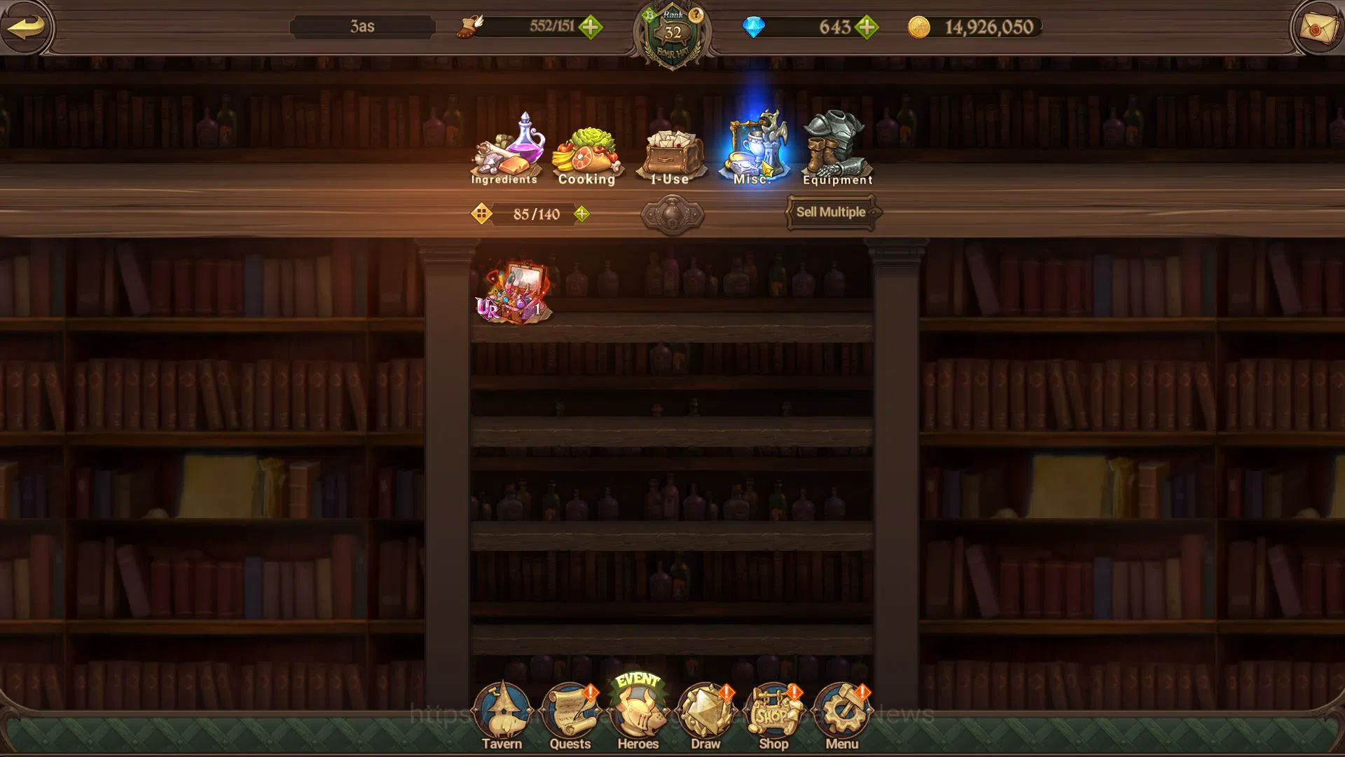 The Seven Deadly Sins: Grand Cross Accounts Asia|1,5 M CC|643 DM|1 LR+4 UR|Fairy Helbram,Merli image 3