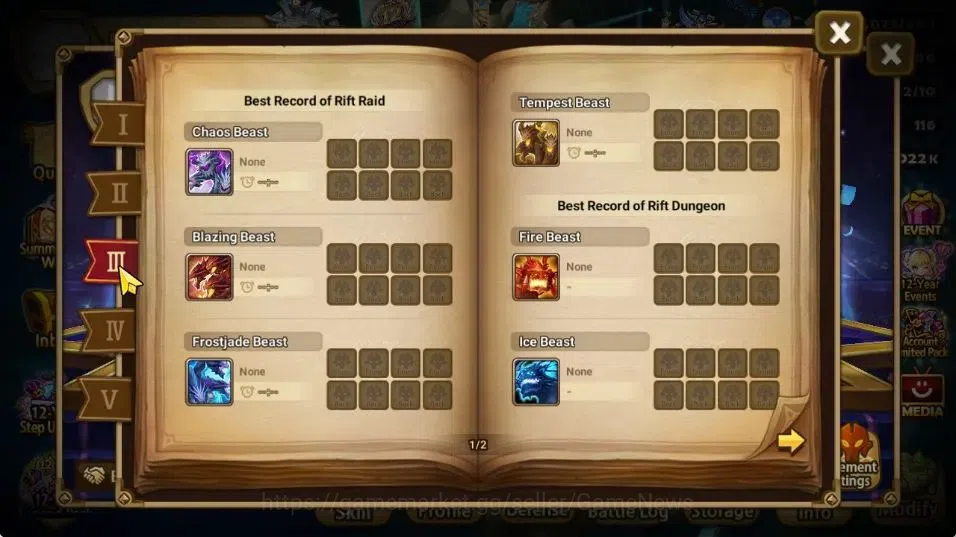 Summoners War: Sky Arena Accounts GLOBAL Lv 42|1 LD[Narsha]|6 Total NB5[Nora,Cheongp image 5