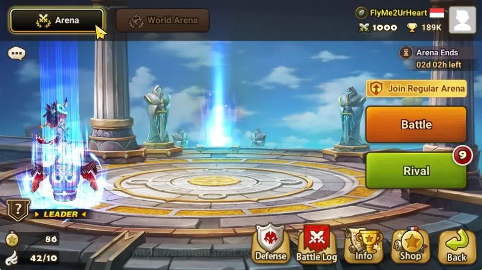 Summoners War: Sky Arena Accounts GLOBAL Lv 42|1 LD[Narsha]|6 Total NB5[Nora,Cheongp image 9