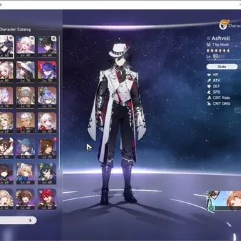 Honkai Star Rail Accounts Others EU |TL 65|9 Limited|Ashveil,Sparxie,SW999,Castorice,Firefly,Acheron,Dahlia,Archer,Topaz|840