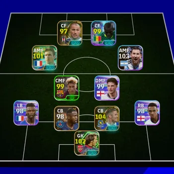 eFootball Accounts Legends & Iconic Players Efootball 3060 | Gary Cahlil |  Ricardo Quaresma  | READY TO PLAY KONAMI