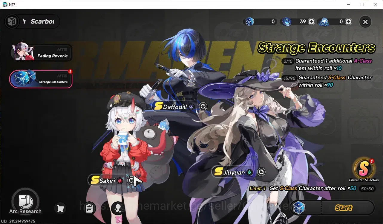 Neverness to Everness Accounts GLOBAL SEA|HL33|TL20|6SSR LacrimosaA1,Hotori,Sakir image 15